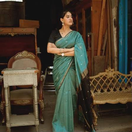 Maheshwari butti Saree